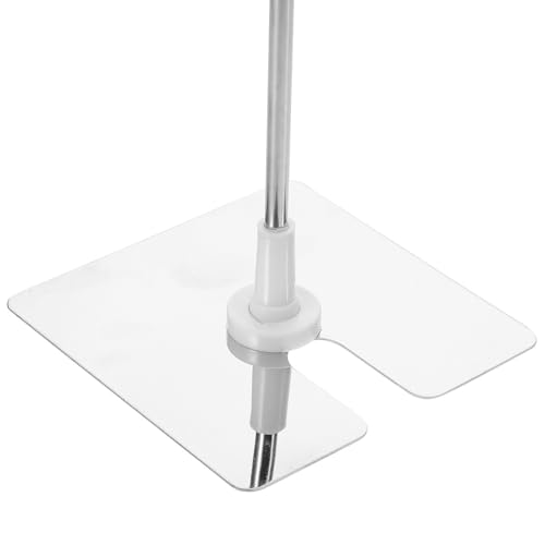 Soporte de acero inoxidable para carteles regulable y moderno para comercio 3