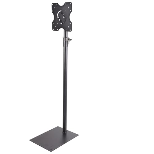 Support de sol pour écrans 14-43 pouces orientable sans perçage mural