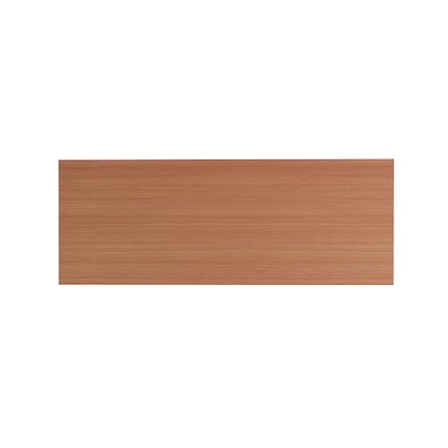 Cubre radiador de madera profundo con soporte de metal rectangular 2