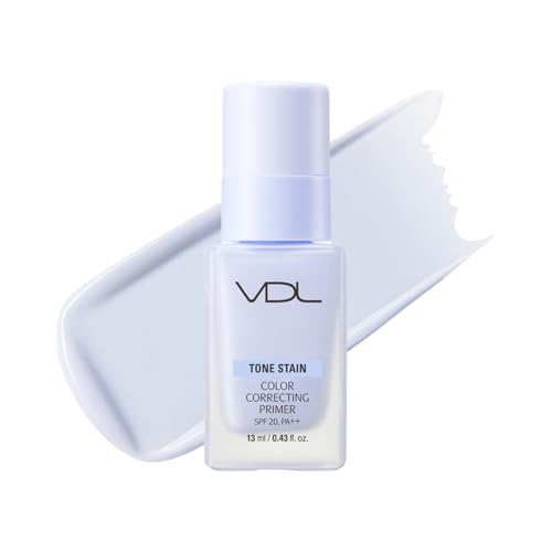VDL(ヴィディーエル) トーン ステイン カラー コレクティング プライマー 03 ペールブルー 化粧下地 コントロールカラー トーンアップ 透明感 くすみ 高保湿 韓国コスメ トライアルサイズ 13ml SPF20 PA++ 【ミニサイズ】のサムネイル