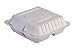 Hoffmaster Peel and Seal Tamper Evident Food Container Bands, 1.5" x 24", White, Paper, 2,500/Carton