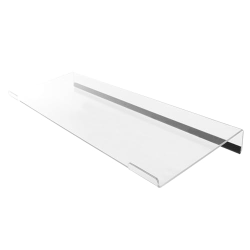 Support de clavier transparent pour bureau et télétravail ergonomique
