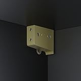 ZANOFIRA Floating TV Stand Cabinet with Pull-Down Door, High Gloss Black TV Stand with Large Storage Shelves, Modern Wall-Mounted Unit for Living Room & Bedroom 1600x400x300mm - Image 4