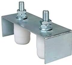 Adjustable guide plates for sliding gates with 2 rollers ART. 464 IBFM