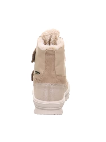 Girl's Modern Snow Boot, Beige 4000, 0 UK Wide3