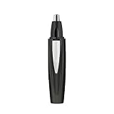 Dioche Nose Hair Trimmer Clipper Painless Nose Hair Remover for Men Women Rechargeable Dual Black 45g 102.5g 7.5x16.5x3cm (Black #-1)
