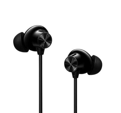 Image of Thirty First Z3 Bluetooth Neckband Earphones - Mambo Midnight (Black), 30-Hour Playtime, Magnetic Design, Comfortable Fit, Deep Bass - Compatible with OnePlus