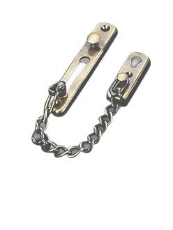 Stainless Steel Anti-Theft Door Chain Latch Silver Bronze Gold Black Lock Security Hardware for Door(Green Bronze)