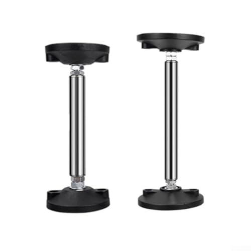 ReachMall Barre de support télescopique, outil auxiliaire d'installation pour le soulèvement de comptoir de cabinet, capacité de poids 300 kg pour support de lavabo (2 pièces)