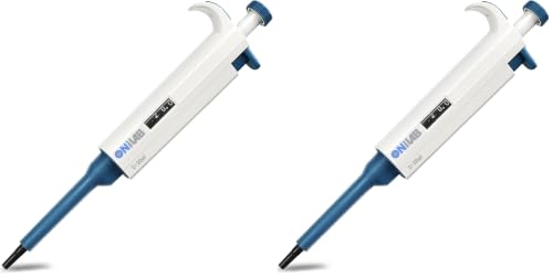 Image of ONiLAB Single Channel Adjustable Pipettor, Micropipette 2-20μL (Pack of 2)