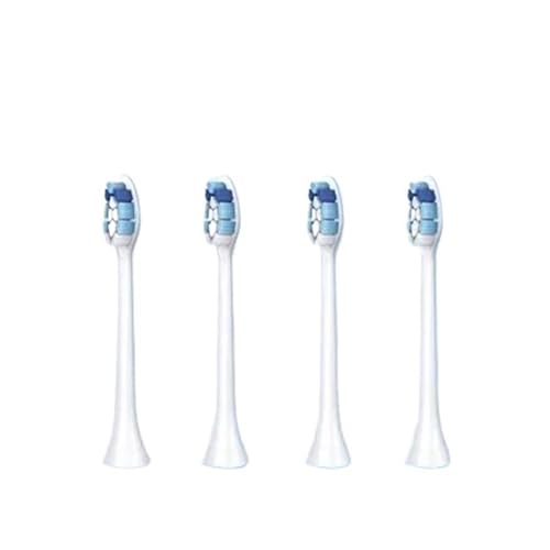 フィリップス ジェネラル 3/6/8/9 フルレンジブラシヘッドに適合する電動歯ブラシヘッド(4PCS-G2-white)