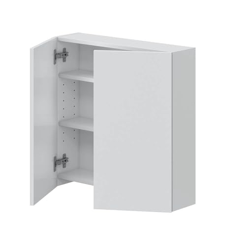 Hängeschrank DESTAL Der moderne Schrank DESTAL in glänzendem Weiß...