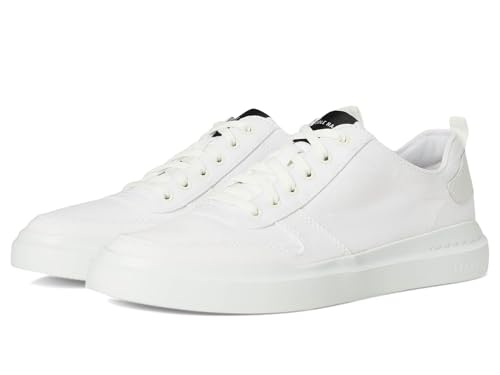 Cole Haan Chaussures Oxford 2.Zerogrand Stitchlite pour Femme, Toile Blanche Optique, 8 UK Wide