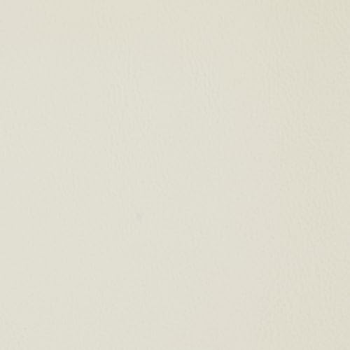 Meridian Furniture 11040Cream-C Riccio Collection Modern | Contemporary Stool with Cream Vegan Leather, Solid Ash Wood, Black Finish, Matte Black Iron, 20.25" W x 21.25" D x 35.75" H, Cream by Meridian Furniture - Image 2