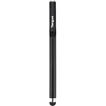Targus Smooth Gliding Standard Stylus for Tablets, iPad, Smartphones and Touchscreen Devices, Black - Slim Durable Rubber Tip AMM165US