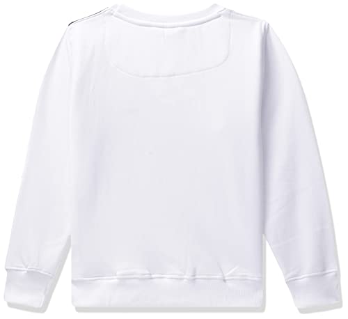 Image of Blink Street Boy's Cotton Crew Neck Sweatshirt (BS-1465-21 Navy Blue 11 /12YR)