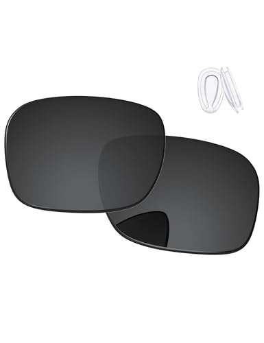 Image of Replacement Lenses & Nose Pieces for Oakley Holbrook Metal OO4123 55mm - Precision Fit, UV Block & Impact Resistant