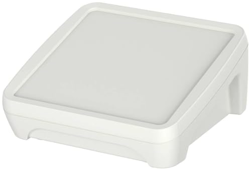 Bopla BoPad BOP 1212 P-9016-SET Pult-Gehäuse (L x B x H) 122 x 118 x 57.60 mm ABS Weiß (RAL 9016) 1 St.