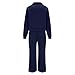 Big Spring Sale,Womens 2 Piece Outfits Lounge Half Zip Hoodie Sweatsuit Sets Oversized Sweatshirt Baggy Fall Fashion Sweatpants,Dark Blue #1,3X-Large