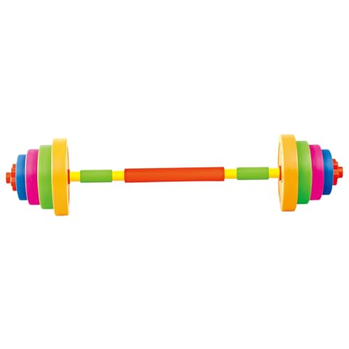 Peso de los niños Ajustables, Pesas de Barra Recargables con Agua/Arena, Equipo de Gimnasio para niños sin Peso, Pesas de Gimnasia de plástico para niños Fewend Play, Pesas de Barra