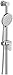 Riobel 5055-WS 1.8 GPM Multi Function Hand Shower Package - Includes Slide Bar and Hose - Chrome