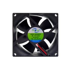 3inch 12V DC 0.22A Brushless Cooling Fan C8025M12S- 3 inch 12 Volt (B0C27RJRZ4) Amazon Price History, Amazon Price Tracker