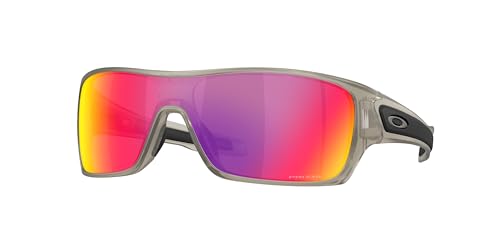 Oakley OO9307 Sunglasses Bundle: OO 9307 TURBINE ROTOR 930730 Matte Trans Grey Ink/Prizm Road Policarbonate Standard and Universal Anti-slip Silicone Leash
