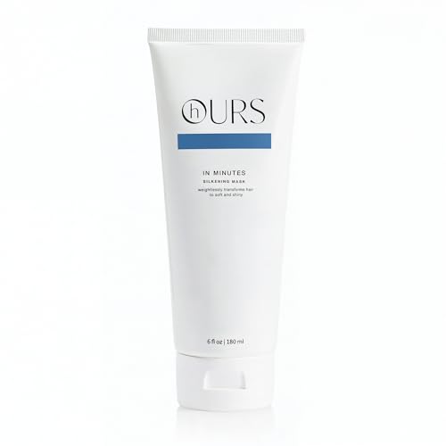 hOURS In Minutes Deep-Conditioning Hair Mask - Silkening Mask with Avocado Oil &amp; Biotin - Restores Softness, Shine &amp; Manageability - For Dry, Damaged &amp; Normal Hair - Sulfate &amp; Paraben Free - 6 oz