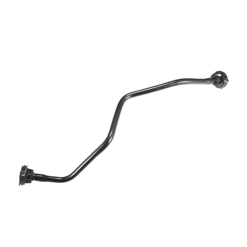 Image of X AUTOHAUX Coolant Radiator Reservoir Tank Overflow Hose Fit for Audi A6 2.0L 2014-2015 No.4G0121081EJ/4G0121081AE - Pack of 1