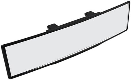 Rear View Mirror, Universal Panoramic Convex Interior Clip-on Wid...