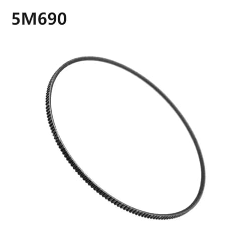 Correa trapezoidal de ángulo amplio 5M690 para rendimiento superior en torno 2