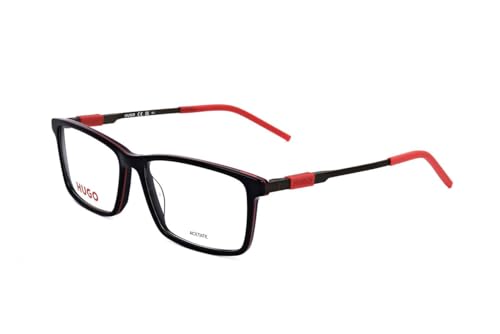[HUGO] HG 1102 OIT BLACK RED 54/15/145 jpKlt[