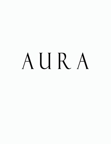 Aura: Black and White Decorative Book to Stack Together on Coffee Tables, Bookshelves and Interior Design | Add Bookish Charm Decor to Your Home | ... Your unique Fashion Design style | Aura