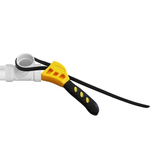 Adjustable Strap Wrench - Belt Spanner Tool, 6.3x1.57 inches Oil Filter Removal Strap Wrench, Heavy Duty Pipe Plumbing Faucet Sh
