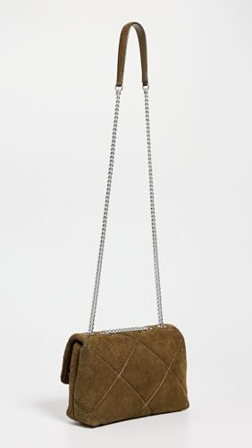 Tory Burch Women's Kira Diamond Quilt Suede Small Convertible Bag3