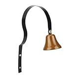 timbre puerta comercio campanilla puerta. campana de la puerta. 【Timbre de pared】 Si con tornillos, esta campana se puede montar en su puerta o pared, para utilizarlo como timbre o decoración. Campanas y cascabellos