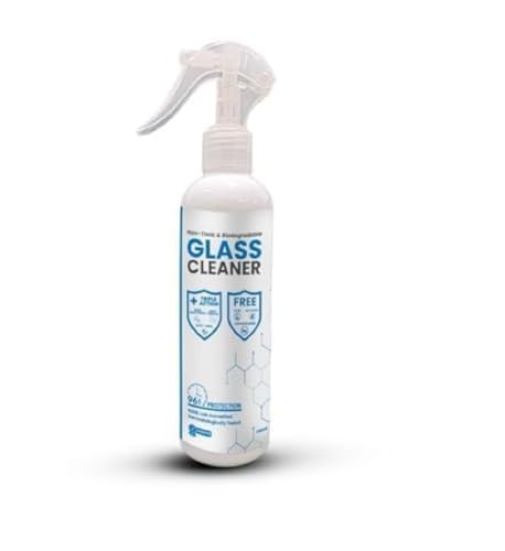 Glass Cleaner Spray | Anti-Fungal, Anti-Bacterial | Long-Lasting ...