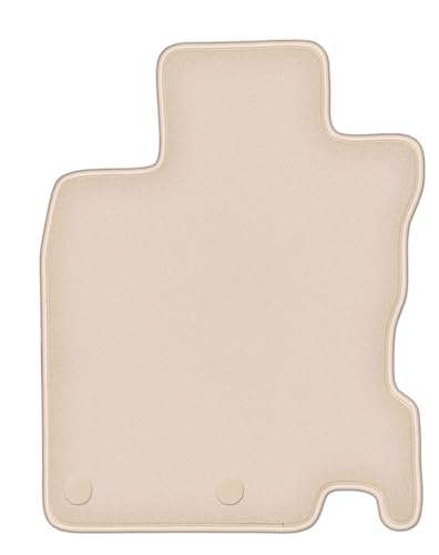 Tapis de conducteur Nissan Rogue II en velours beige Fortuna pour SUV 2013-2020