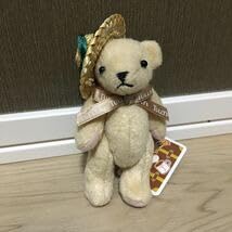 Tully's 限定 ベアフル 麦わら帽子 サマーバケーションプチ タリーズコーヒー くま テディベア クマ ぬいぐるみ #ベア456のサムネイル