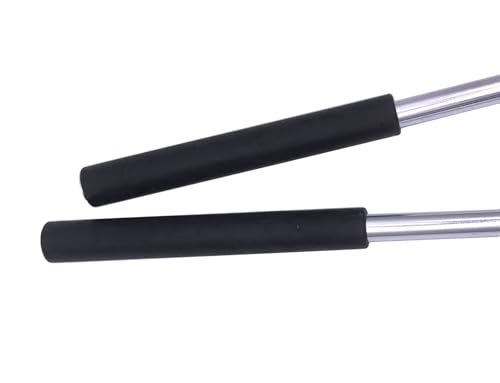 image for TUOREN Black Xylophone Mallets Glockenspiel Sticks Rubber Mallets Perc