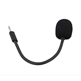 Gaming-Headset-Mikrofon, 2,5 mm, Ersatz für kabelgebundene Kopfhörer, Spielkommunikation, abnehmbares Mikrofon für Konsole, PC, Audio-Chat, Sprachstreaming-Zubehör