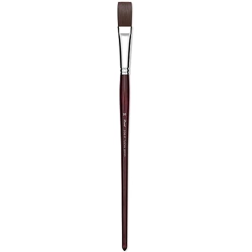 Utrecht Tuscan Synthetic Flat - Size 10, Long Handle