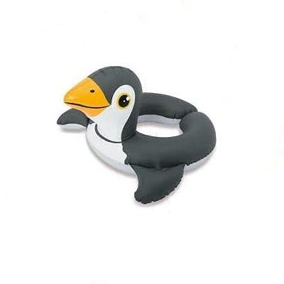ADJD Inflatable Kiddie Animal Shape Swim Pool Water Float Ring Tube Boat for Kids (Pelican) 1