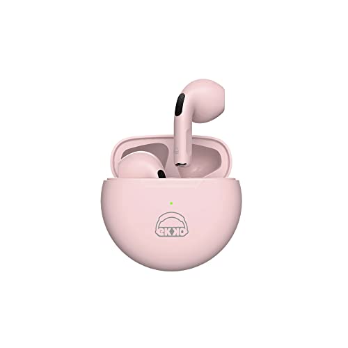Image of Ekko Earbeats T03 True Wireless Earbuds - TWS with Super Sound, Playback Time Upto 20 Hours, Rich Sound, TwinConnect, Type-C, Siri & Google Assistant Activate (Pink)