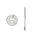 2pcs Metric Screw Tap and Die Set, Right Hand Machine Screw Thread Tap Drill Thread Tools MINGPING (Color : M3.5x0.6 Set)