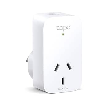 Tapo TP-Link Smart Wi-Fi Socket with Energy Monitoring and Safety Protection