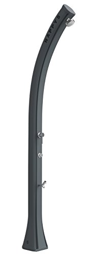 Ducha De Jardín Antracita Con Lavapiés Arkema