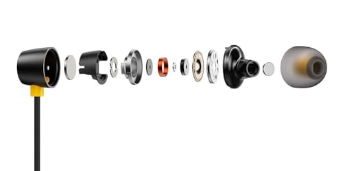 Image of Earphones BT OPE for Realme GT3 Earphone Original Like Wired Stereo Deep Bass Head Hands-Free Headset D Earbud Calling inbuilt with Mic,Hands-Free Call /Music (AS-4,BLK)