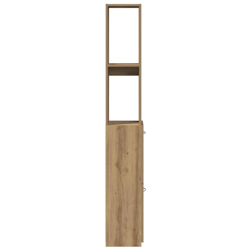 Armario de baño columna de 170 cm para ganar espacio en aseos 6