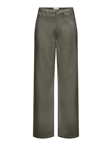 Pantalon large fluide taille haute ONLY Onljuicy femme